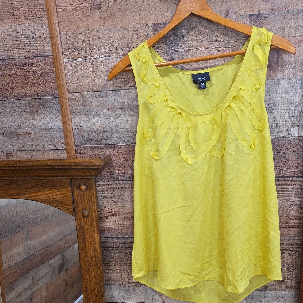 Mossimo Supply Co. Vibrant Yellow Tank Top